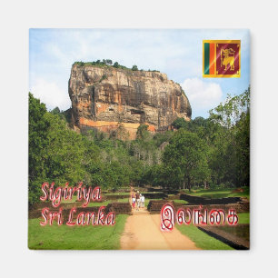 zLK007 SIGIRIYA ROCK FORTRESS, Sri Lanka, Fridge Magnet