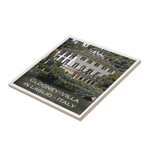 zLMD116 CLOONEY-VILLA Laglio Lake Como, Ceramic Tile