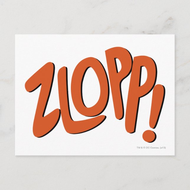 ZLOPP! POSTCARD (Front)