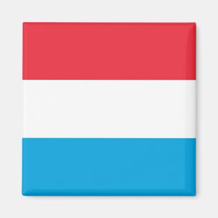 zLU001 Luxembourg FLAG, Fridge Magnet