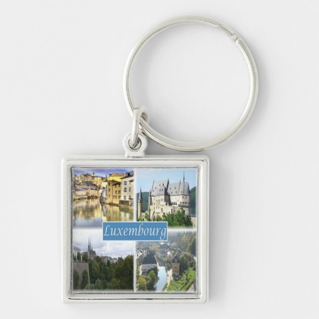 zLU003 LUXEMBOURG, Keychain (Front)