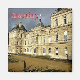 zLU006 PALACE, Luxembourg, Fridge Magnet