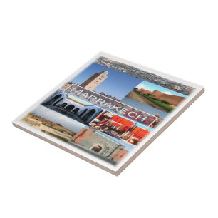 zMA015 MARRAKECH, Morocco, Africa, Ceramic Tile