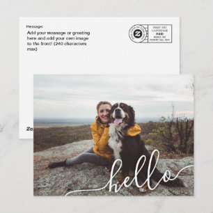 zMail Hello Script Postcard