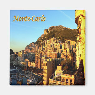 zMC015 MONTE CARLO, Monaco, Fridge Magnet