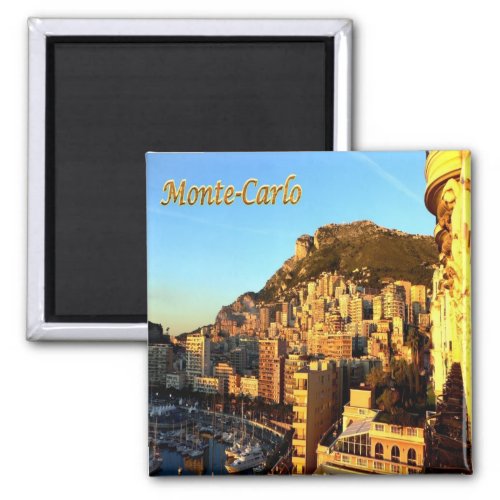 zMC015 MONTE CARLO Monaco Fridge Magnet