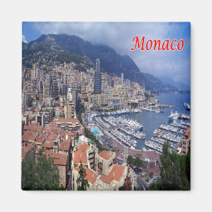 zMC029 MONACO, Europe, Fridge Magnet