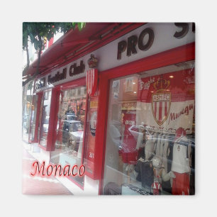 zMC040 SHOP IN MONACO, Fridge Magnet