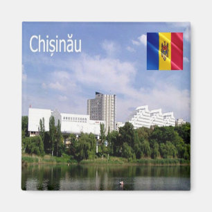 zMD007 CHISINAU, Moldova, Europe, Fridge Magnet
