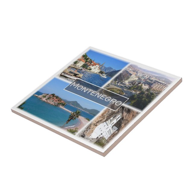 zME003 MONTENEGRO, Europe, Ceramic Tile (Side)