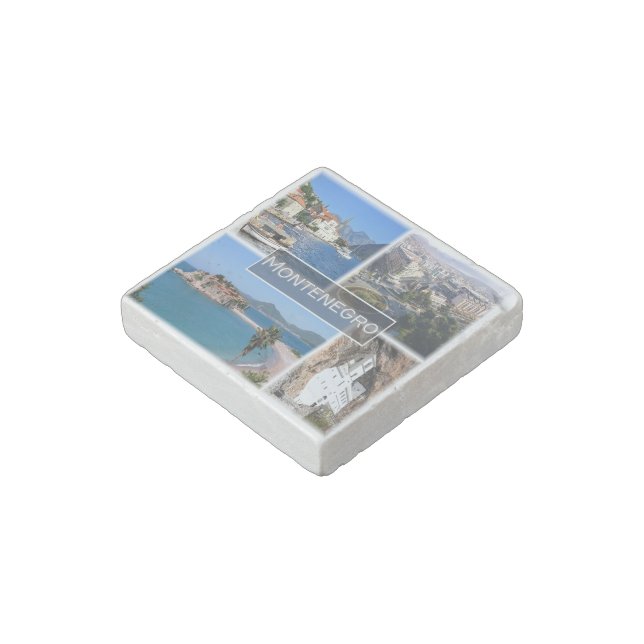 zME003 MONTENEGRO, Europe, Stone Magnet (Angled)