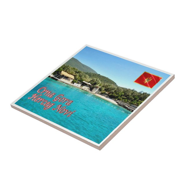 zME017 HERCEG NOVI MIRISTE BEACH, Ceramic Tile (Side)