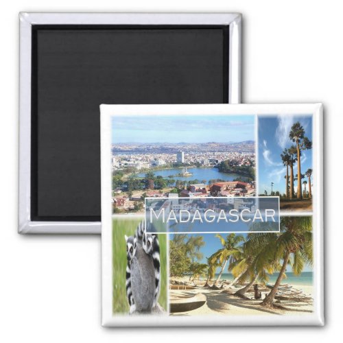 zMG014 MADAGASCAR Antananarivo Africa Fridge Magnet