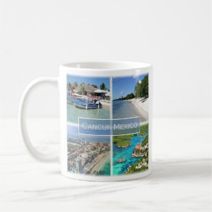 zMX003 CANCUN, Mosaic, Mexico, America, Coffee Mug