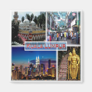 zMY014 Petaling Street KUALA LUMPUR Jamek Mosque, Magnet