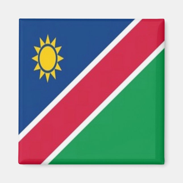 zNA001 NAMIBIA, Flag, Africa, Fridge Magnet (Front)