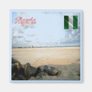 zNG006 NIGERIA, Eko Atlantic City, Africa, Fridge Magnet