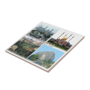 zNG012 NIGERIA, Mosaic, Africa, Ceramic Tile