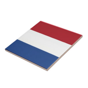 zNL001 DUTCH FLAG, Netherlands, Holland, Ceramic Tile