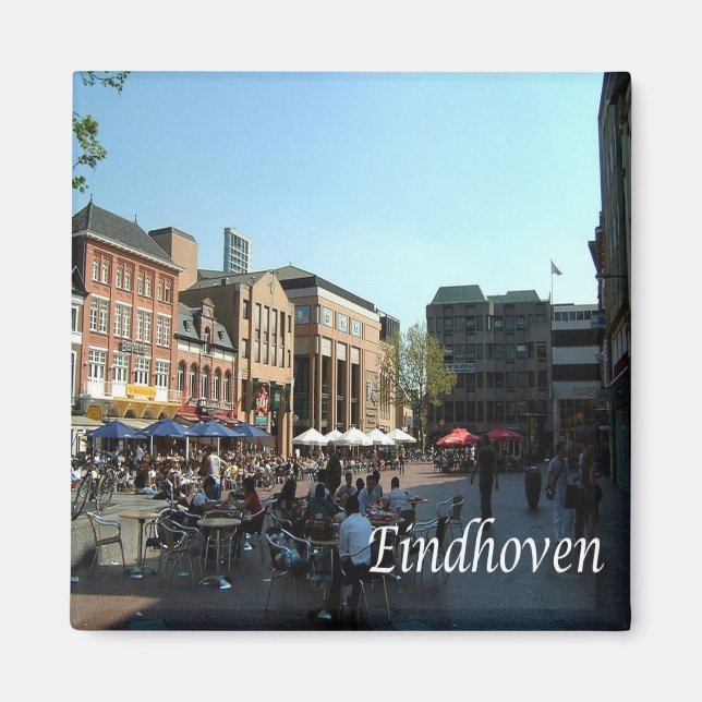 zNL005 EINDHOVEN, Netherlands, Europe, Fridge Magnet (Front)