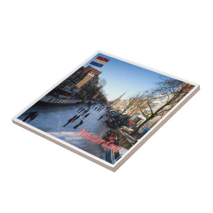 zNL007 AMSTERDAM panorama, Netherlands, Ceramic Tile