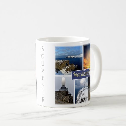 zNO007 NORDKAPP NORTH CAPE Norway Europe Coffee Mug