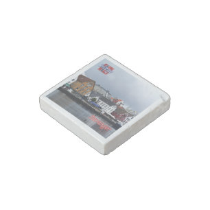 zNO010 STAVANGER, Norway, Europe, Stone Magnet