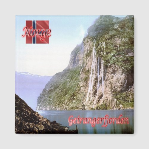 zNO071 GEIRANGERFJORDEN Norway Europe Fridge Magnet