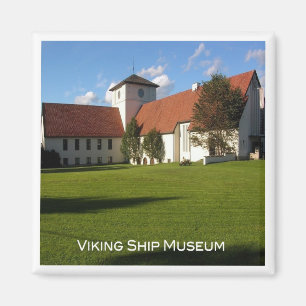 zNO081 VIKING SHIP MUSEUM, Norway, Europe, Fridge Magnet