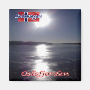 zNO161 OSLOFJORDEN, Norway, Europe, Fridge Magnet