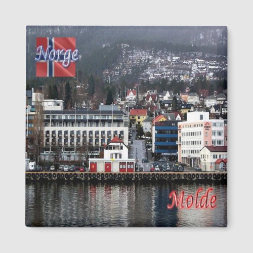 zNO172 MOLDE Norway Europe Fridge Magnet