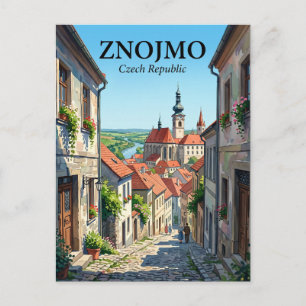 Znojmo Czech Republic Postcard