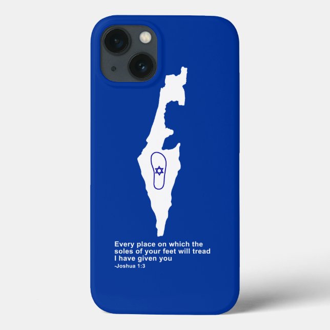 Zo Artzeinu - Joshua 1:3 Case-Mate iPhone Case (Back)