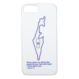 Zo Artzeinu - Joshua 1:3 iPhone 8/7 Case