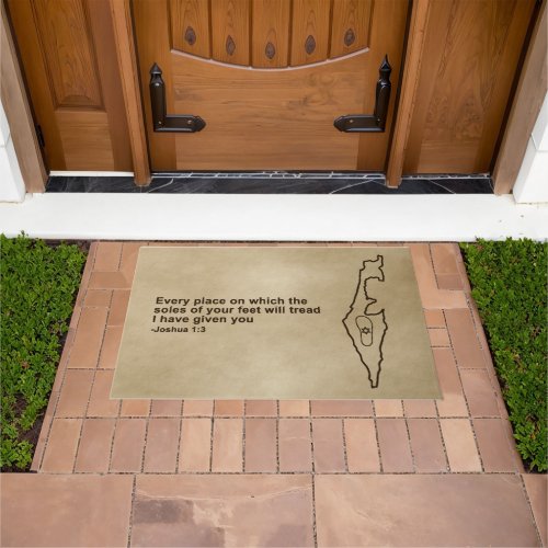 Zo Artzeinu _ Joshua 13 Doormat