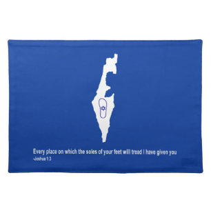 Zo Artzeinu - Joshua 1:3 Placemat