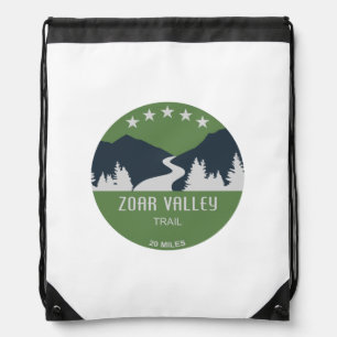 Zoar Valley Trail Drawstring Bag
