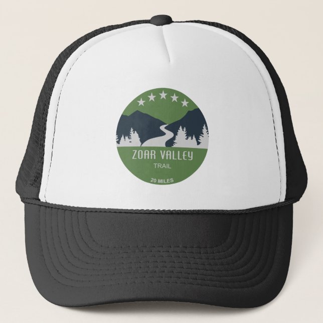 Zoar Valley Trail Trucker Hat (Front)