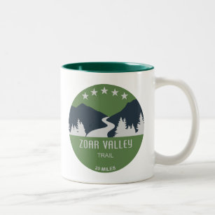 Zoar Valley Trail Two-Tone Coffee Mug