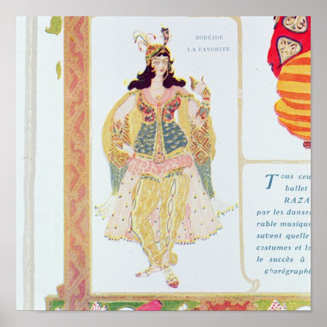 Zobeide Poster (Front)