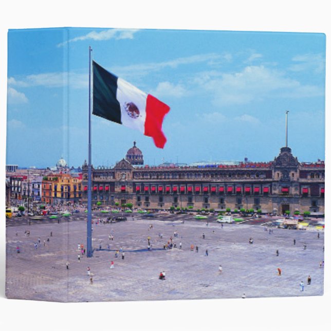 Zocalo, Mexico City, Mexico Binder (Front/Spine)