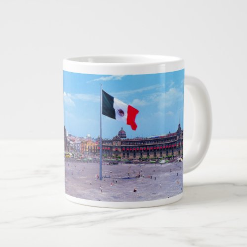 Zocalo Mexico City Mexico Giant Coffee Mug