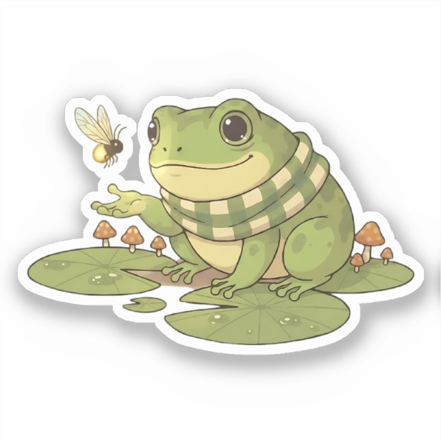 Zochi & Willow the Firefly Sticker (Front)