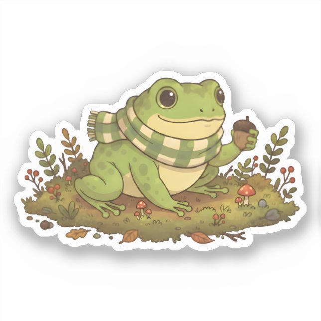 Zochi's Hobby Foraging Sticker (Front)