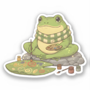 Zochi's Hobby Leaf Painting Sticker