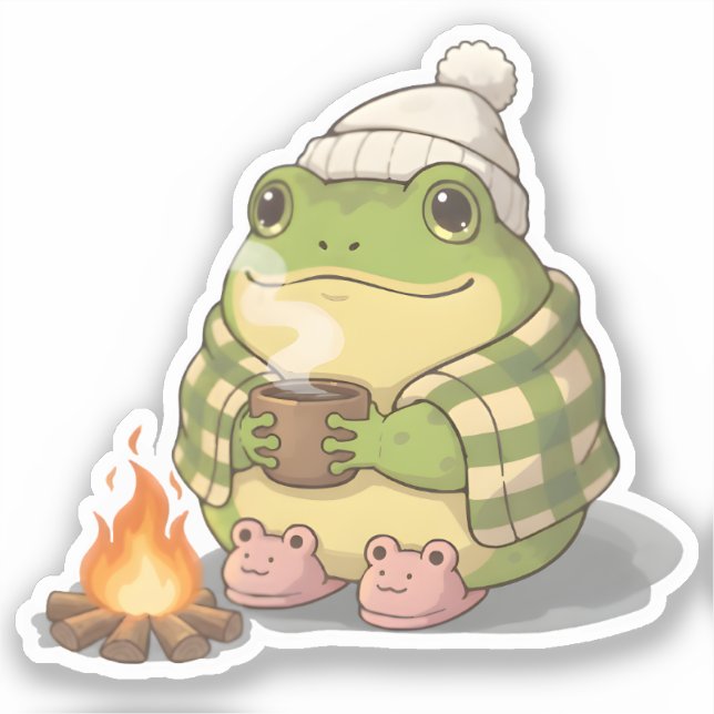 Zochi's Trait Cozy-loving Sticker (Front)