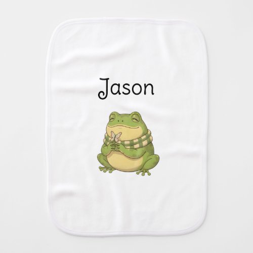Zochi's Trait Gentle Personalizable Baby Burp Cloth
