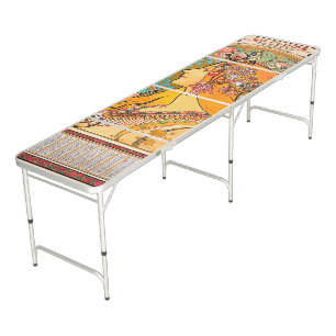 Zodiac, Alphonse Mucha Beer Pong Table