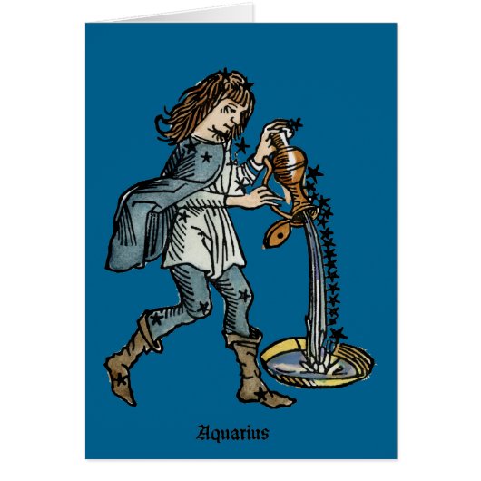 Zodiac: Aquarius, 1482 Cards (Front)