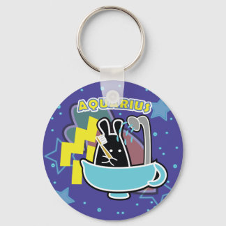 ZODIAC - AQUARIUS KEYCHAIN